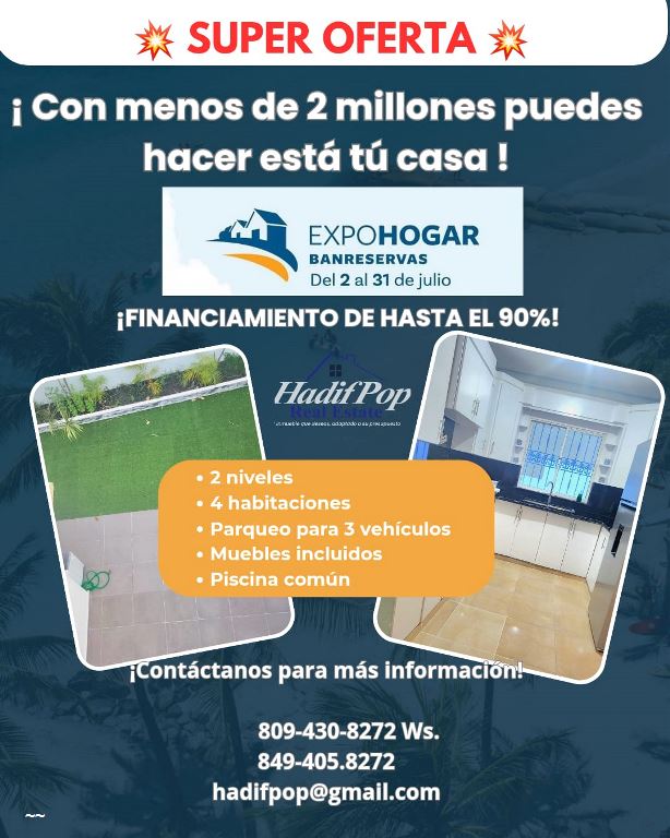 Casas en Venta Puerto Plata, Puerto Plata