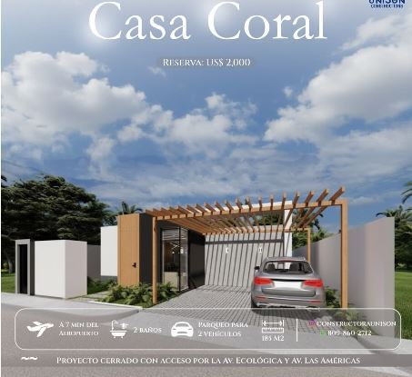 Casas en Venta Zona Oriental, Santo Domingo Este
