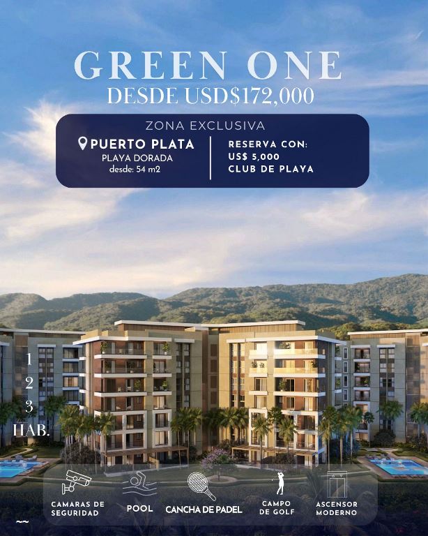 Apartamentos en Venta Puerto Plata, Puerto Plata