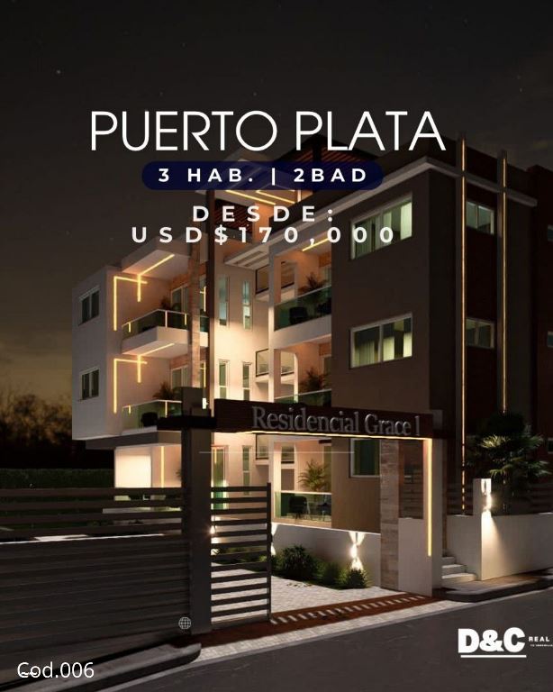 Apartamentos en Venta Puerto Plata, Puerto Plata
