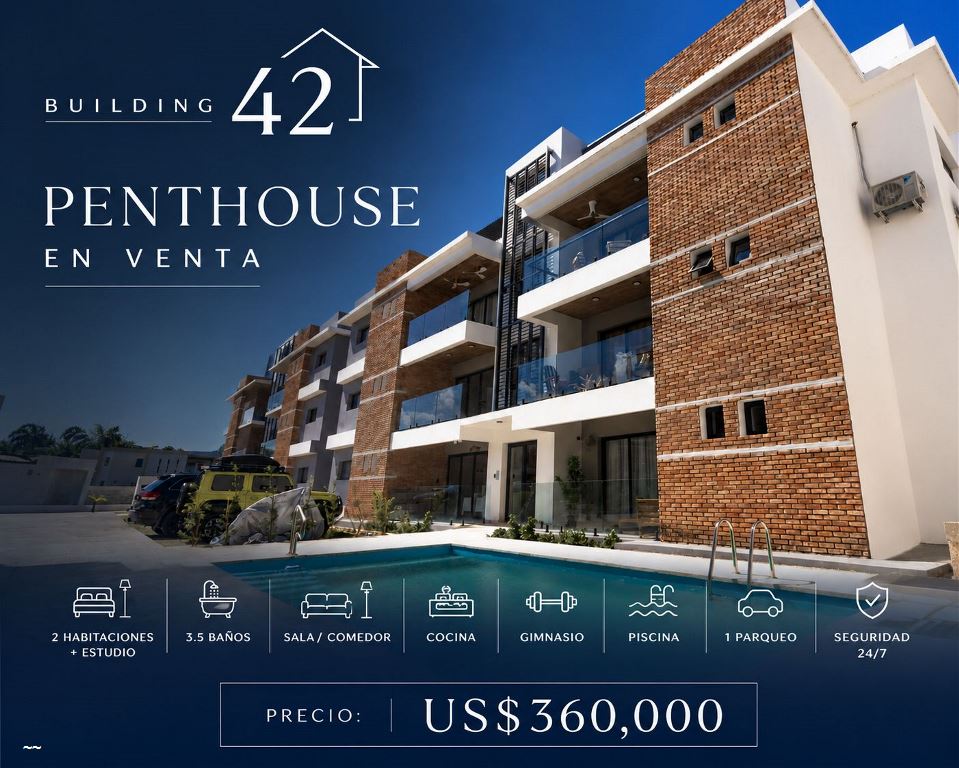 Apartamentos en Venta Puerto Plata, Puerto Plata