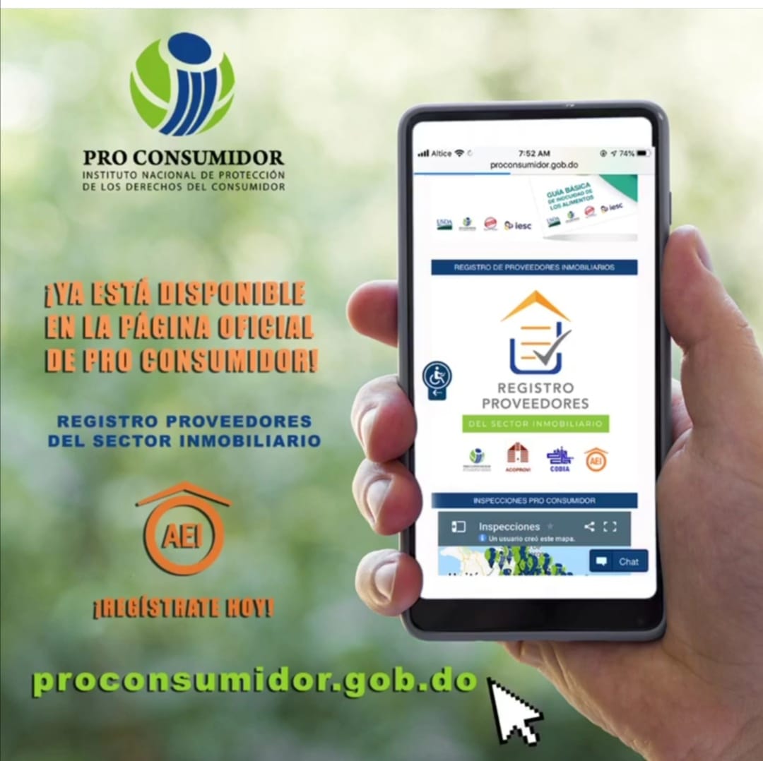 Ya está disponible en la página, el Registro de Proveedores del Sector Inmobiliario