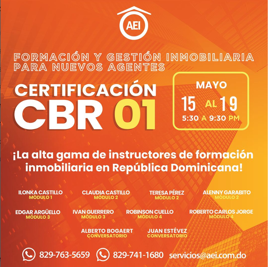 Certificación AEI CBR 01